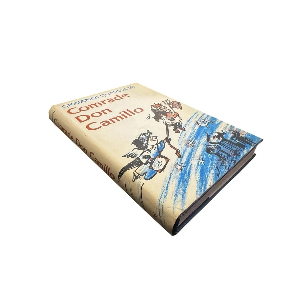 1964 Comrade Don Camillo by Giovanni Guareschi Book Club Edition With Flyers